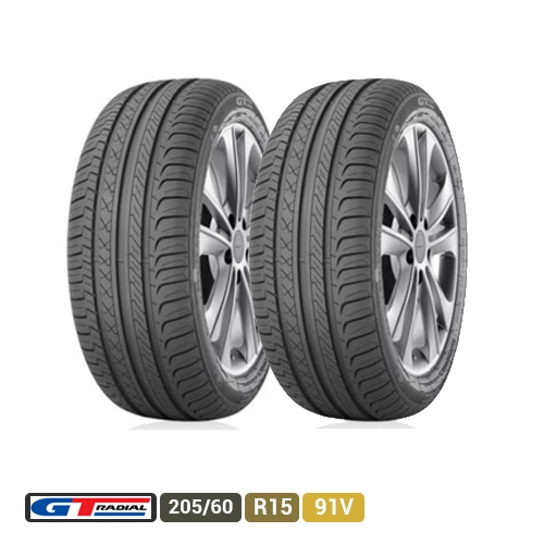 لاستیک جی تی رادیال مدل CHAMPIRO FE1 سایز 205/60R15